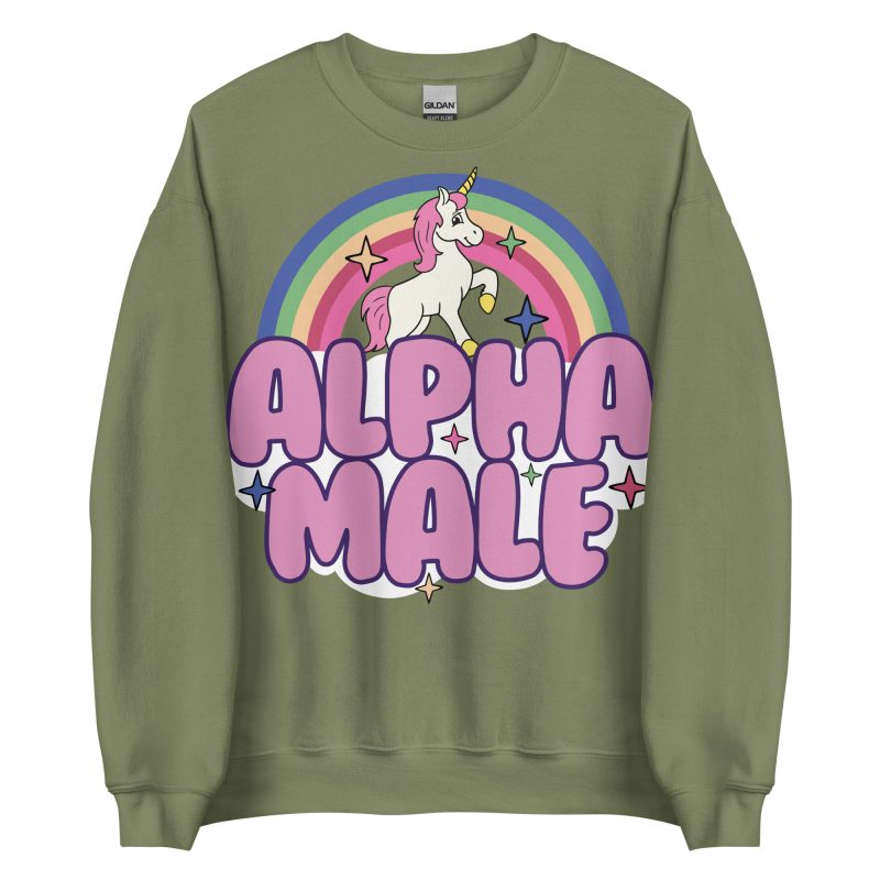 UNICORNS - Alpha Male Sweatshirt - Bild 8