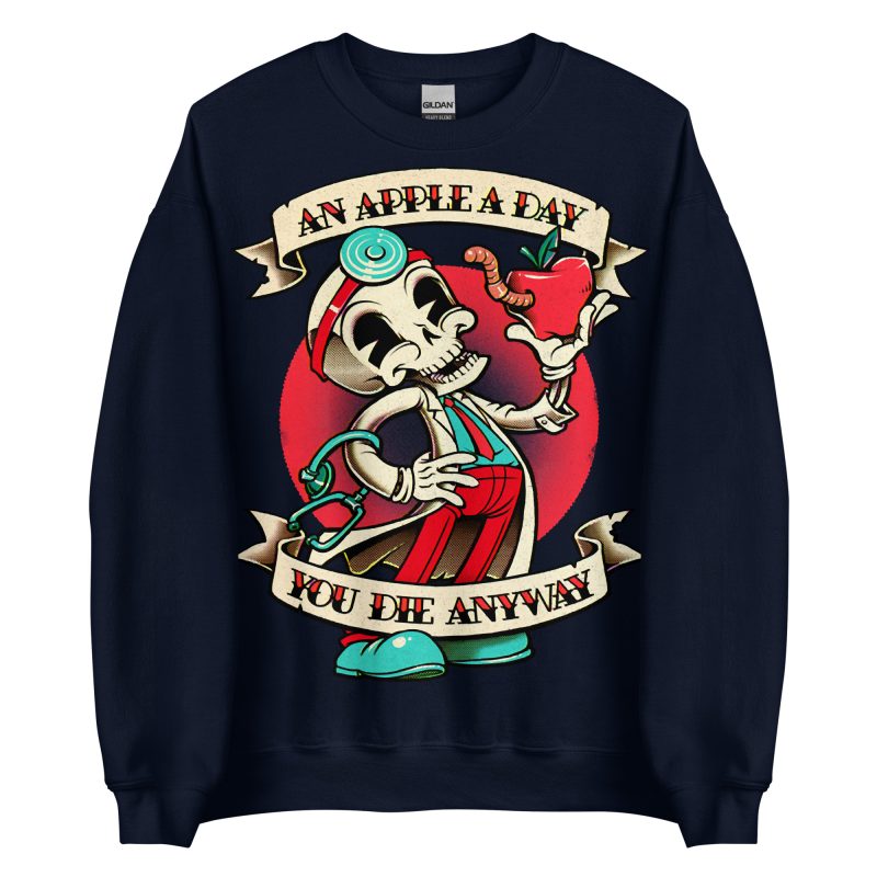 TATTOO - An Apple A Day Sweatshirt - Bild 2