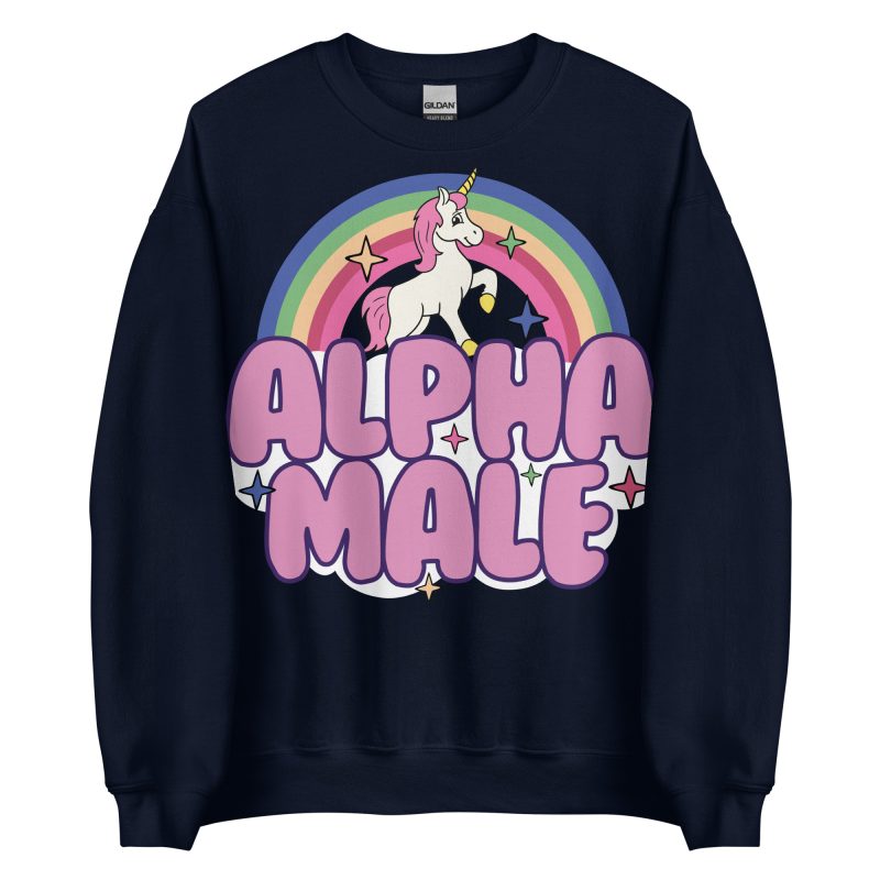 UNICORNS - Alpha Male Sweatshirt - Bild 3