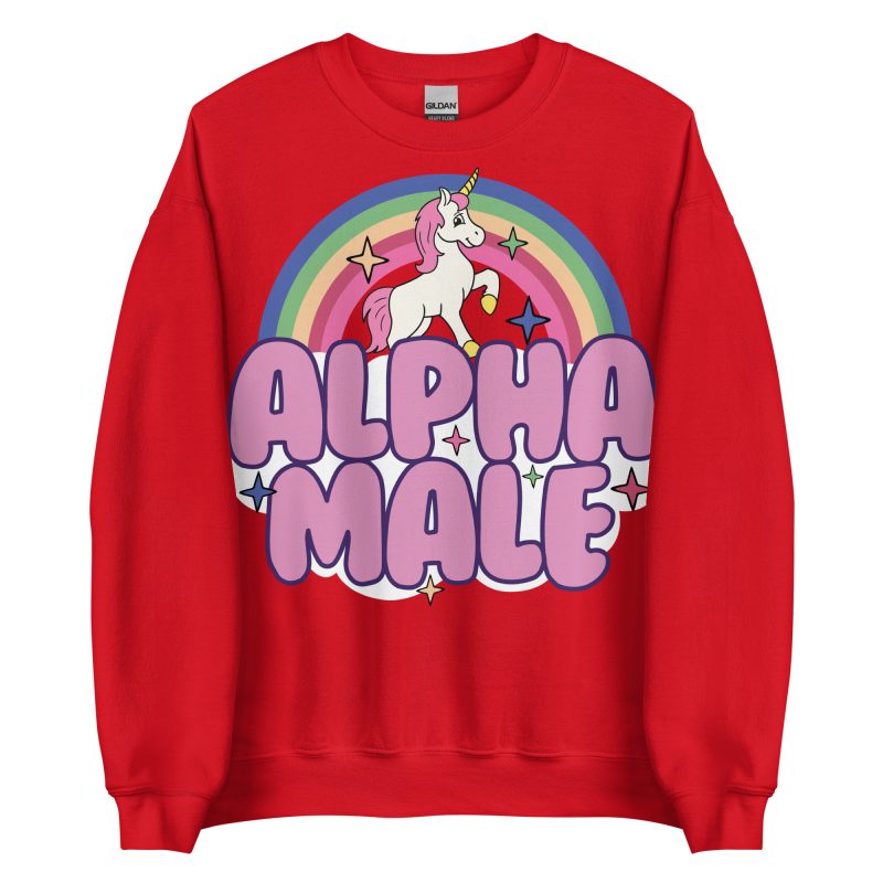UNICORNS - Alpha Male Sweatshirt - Bild 4