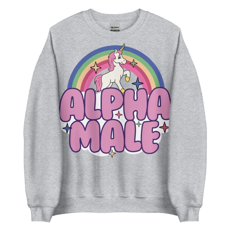 UNICORNS - Alpha Male Sweatshirt - Bild 9