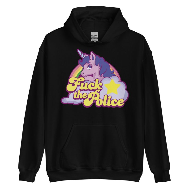 UNICORNS - Fuck The Police Hoodie - Bild 2