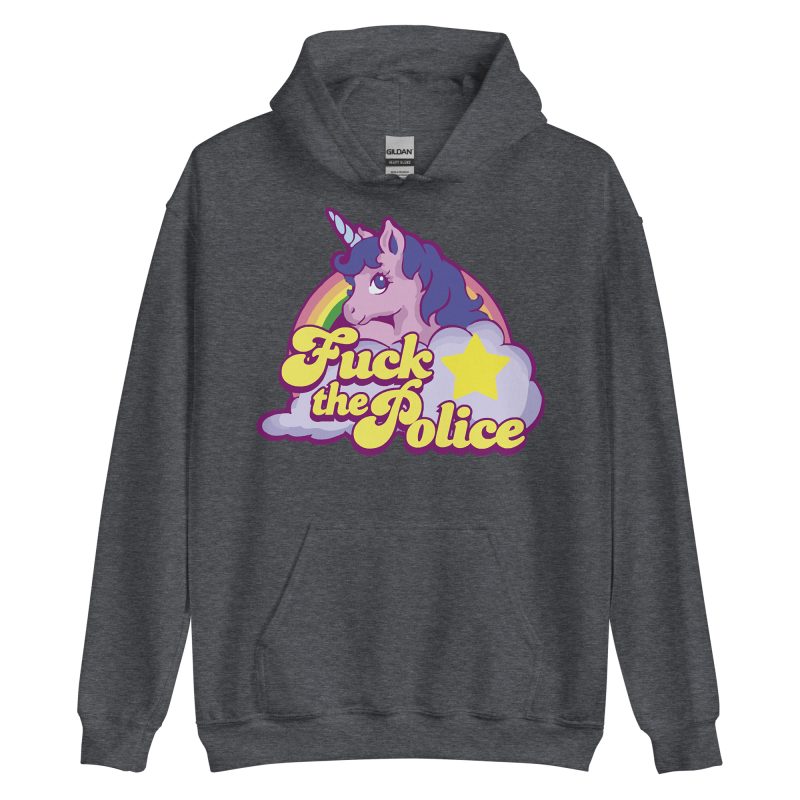 UNICORNS - Fuck The Police Hoodie - Bild 6