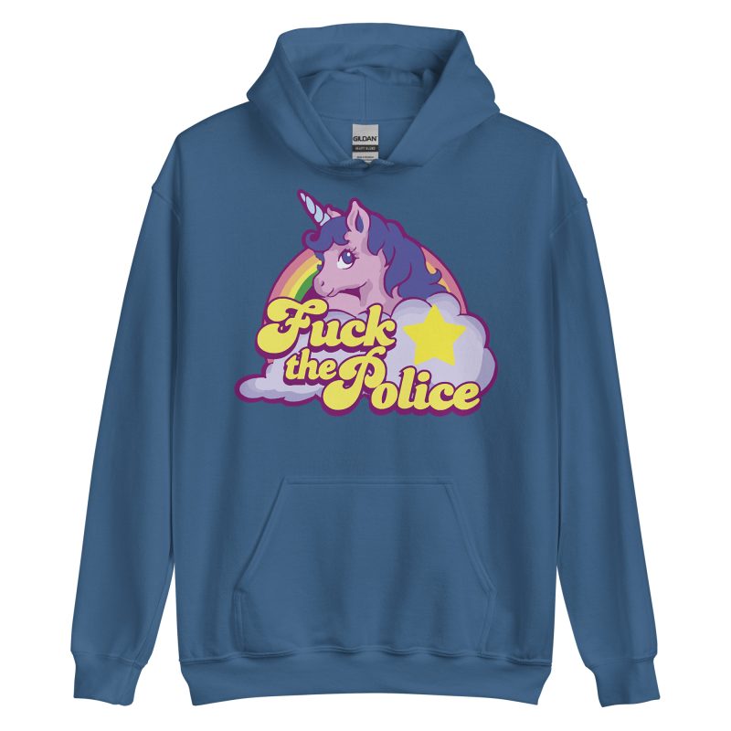 UNICORNS - Fuck The Police Hoodie - Bild 8