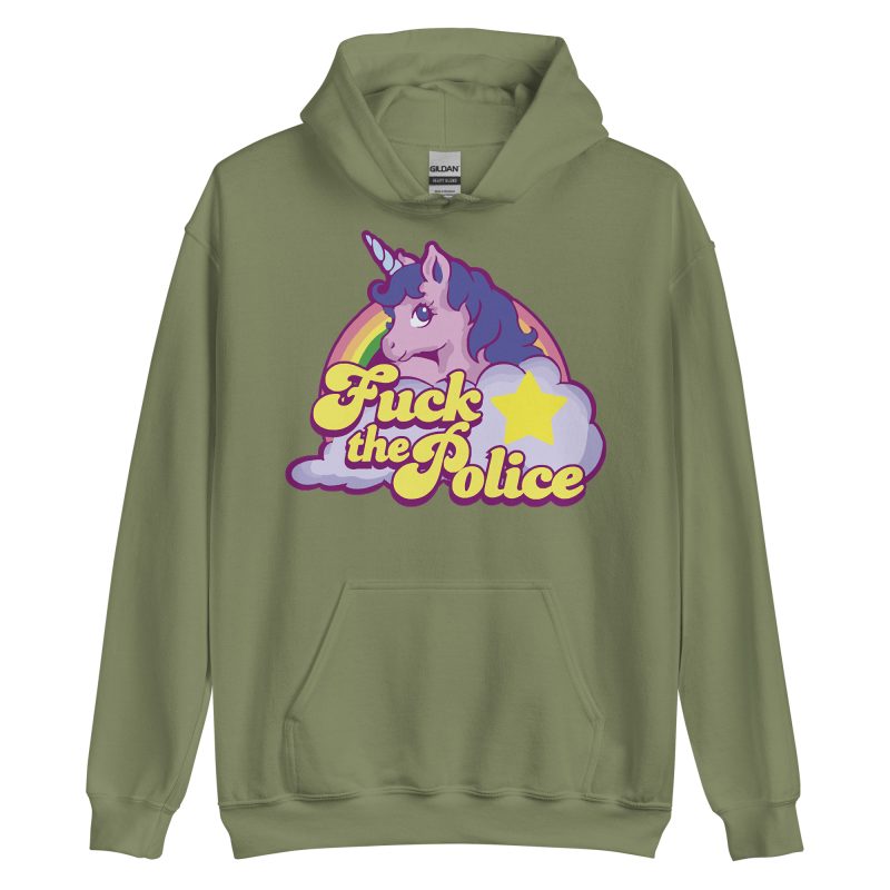 UNICORNS - Fuck The Police Hoodie - Bild 10