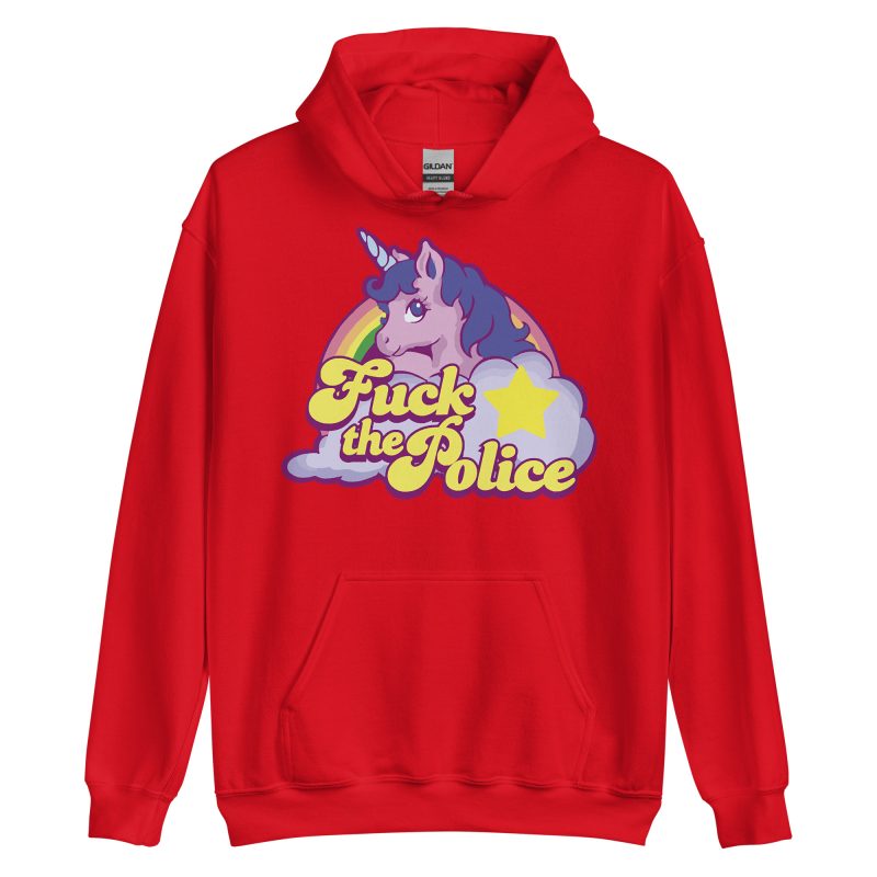 UNICORNS - Fuck The Police Hoodie - Bild 5