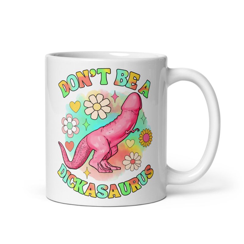 FUNNY - Dickasaurus Mugg - Bild 3