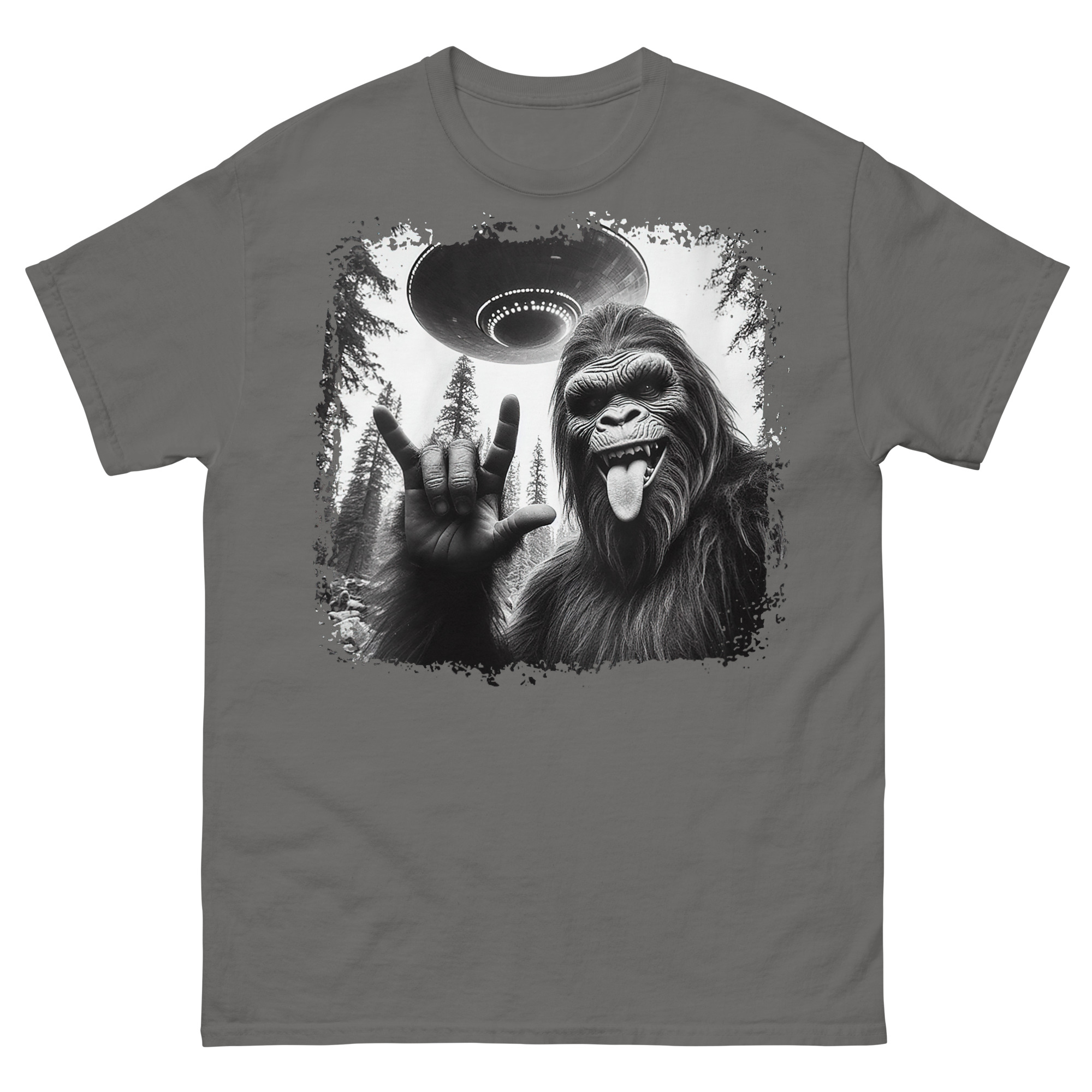 ALIENS - Bigfoot & UFO T-shirt - Bild 6