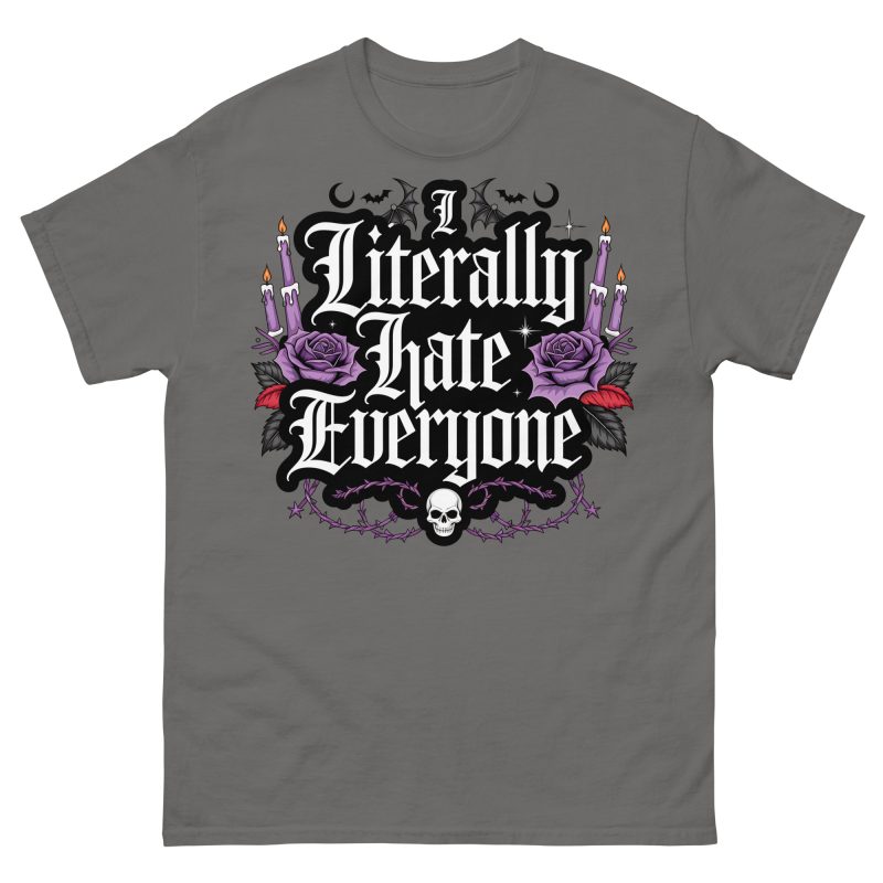ALTERNATIVE - Literally Hate Everyone T-shirt