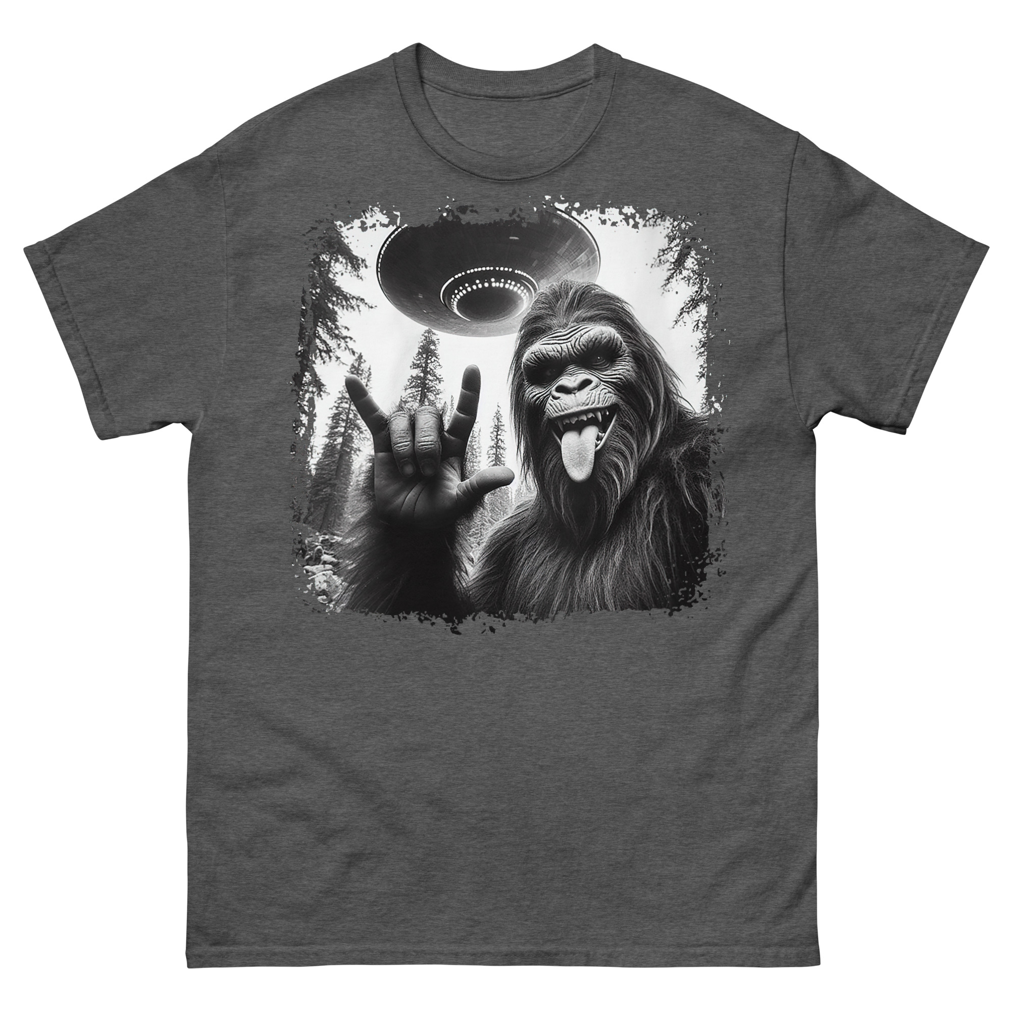 ALIENS - Bigfoot & UFO T-shirt - Bild 5