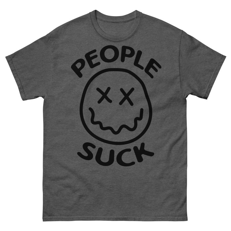 FUNNY - People Suck T-shirt - Bild 4