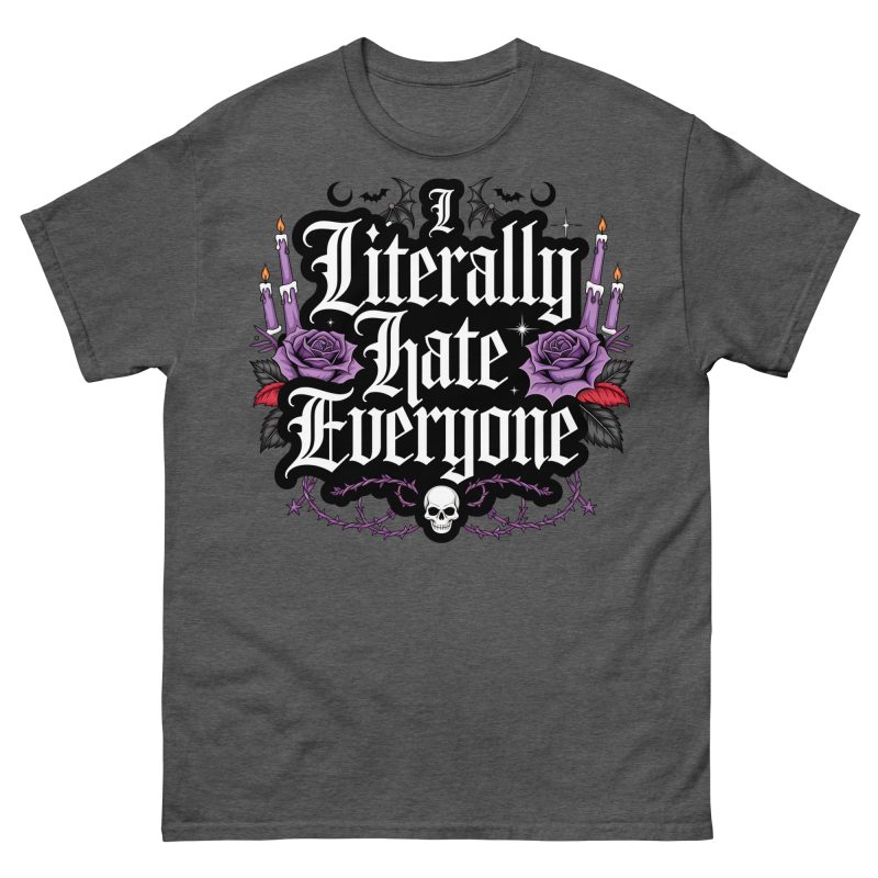 ALTERNATIVE - Literally Hate Everyone T-shirt - Bild 3