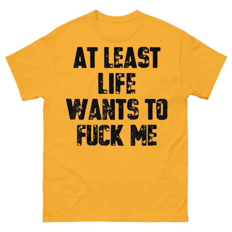 QUOTES - Life Wants To Fuck Me T-shirt - Bild 8
