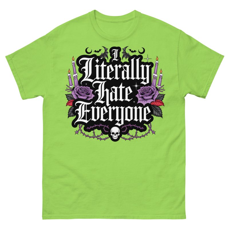 ALTERNATIVE - Literally Hate Everyone T-shirt - Bild 13
