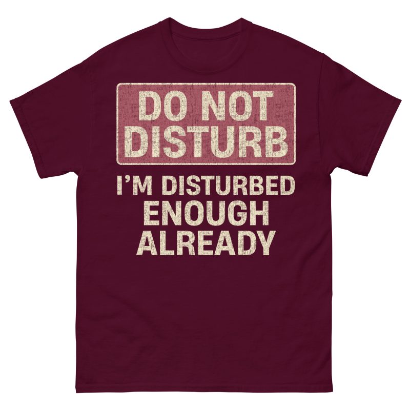 QUOTES - Do Not Disturb T-shirt - Bild 2