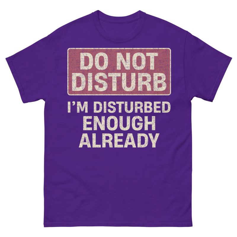 QUOTES - Do Not Disturb T-shirt - Bild 4