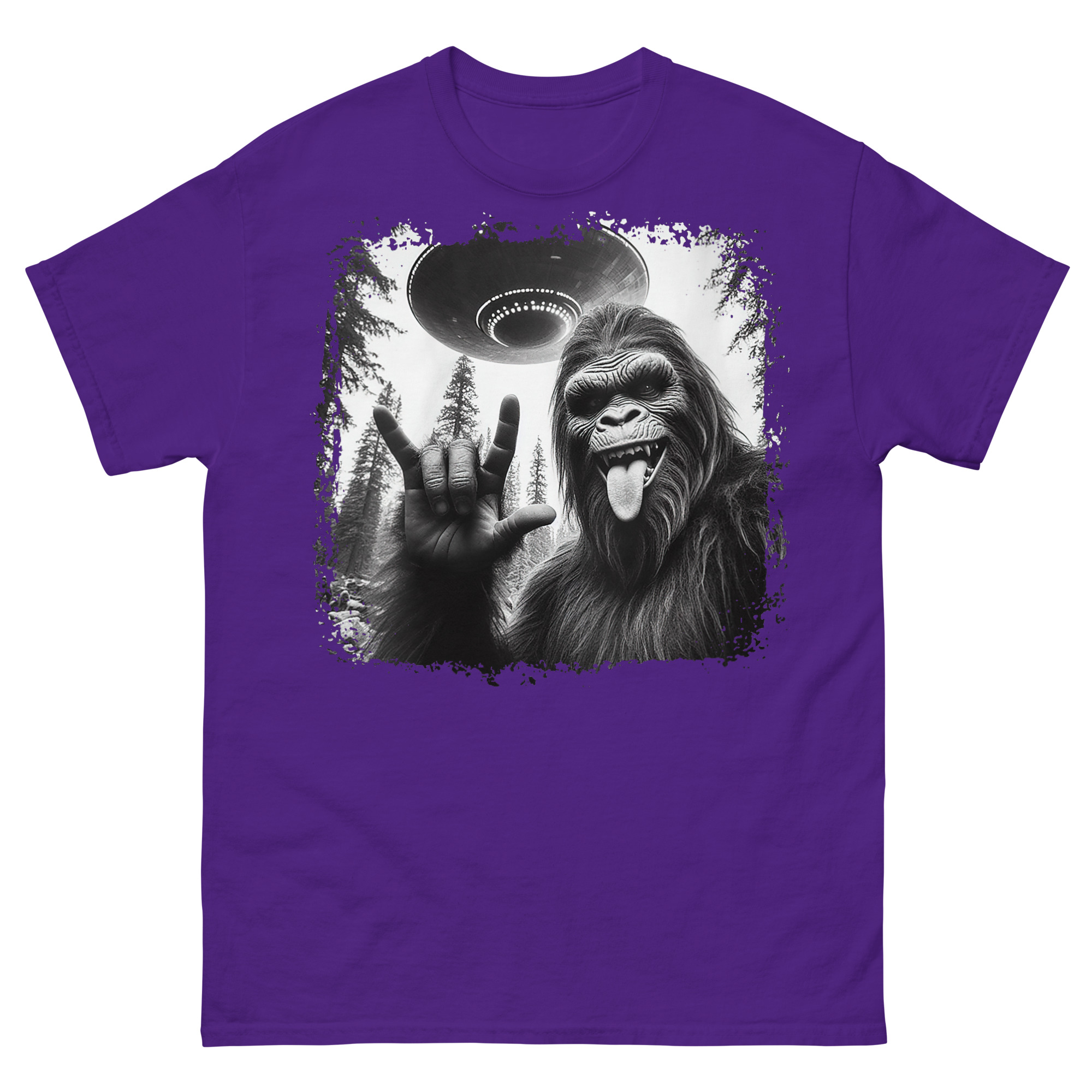 ALIENS - Bigfoot & UFO T-shirt - Bild 4