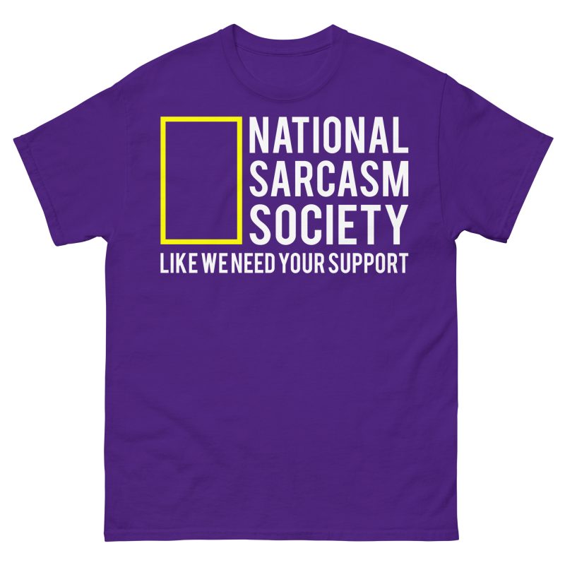 QUOTES - National Sarcasm Society T-shirt - Bild 4