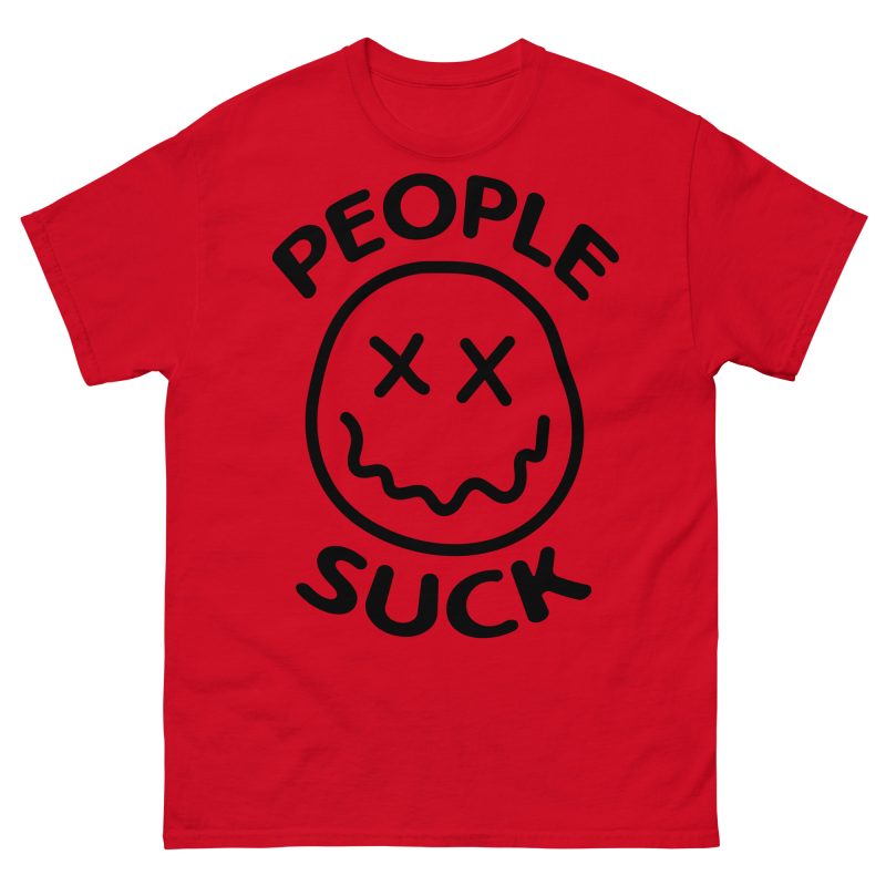 FUNNY - People Suck T-shirt - Bild 2