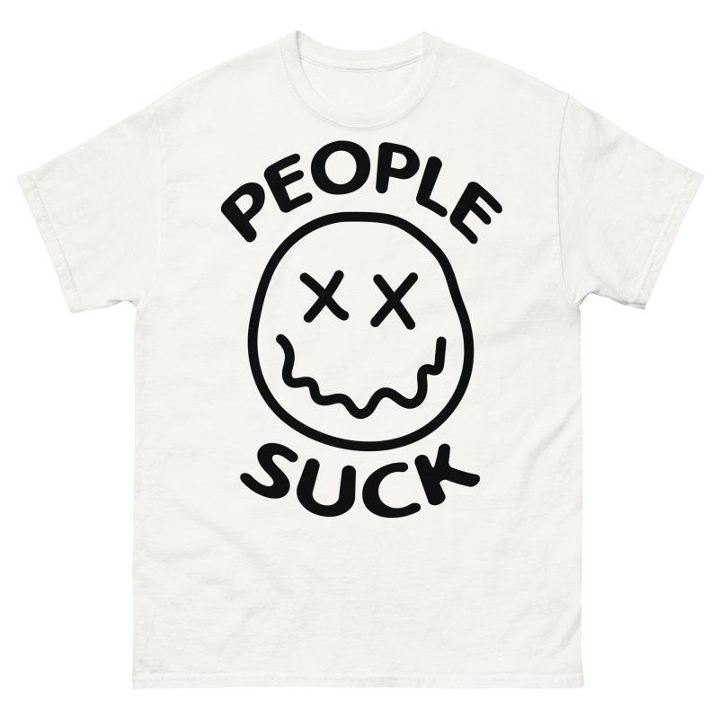 FUNNY - People Suck T-shirt - Bild 14