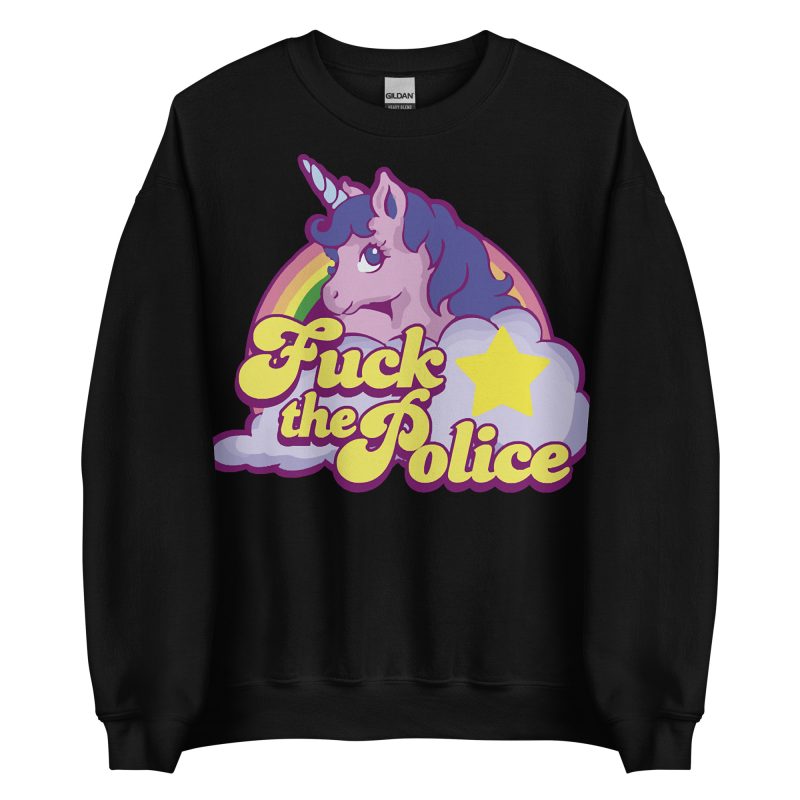 UNICORNS - Fuck The Police Sweatshirt - Bild 2