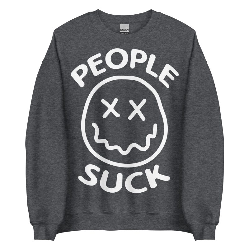 FUNNY - People Suck Sweatshirt - Bild 3