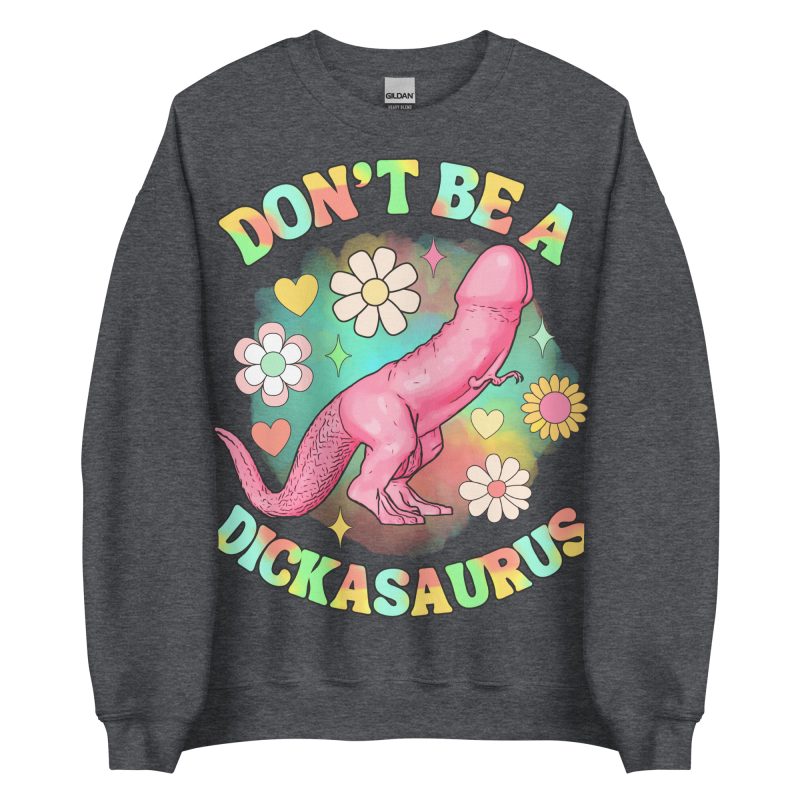 FUNNY - Dickasaurus Sweatshirt - Bild 5
