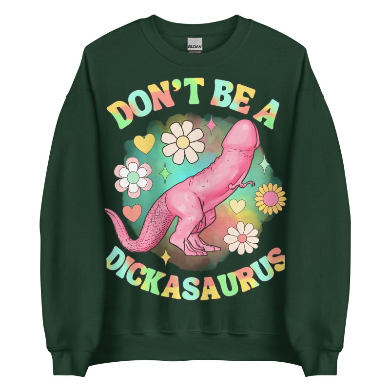 FUNNY - Dickasaurus Sweatshirt - Bild 3