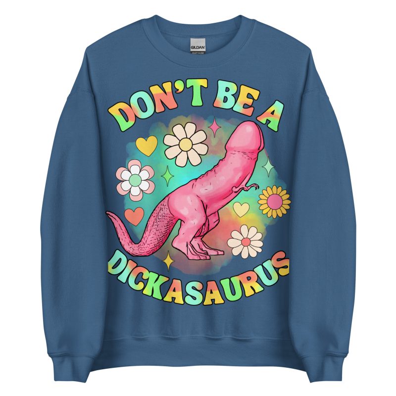 FUNNY - Dickasaurus Sweatshirt - Bild 7
