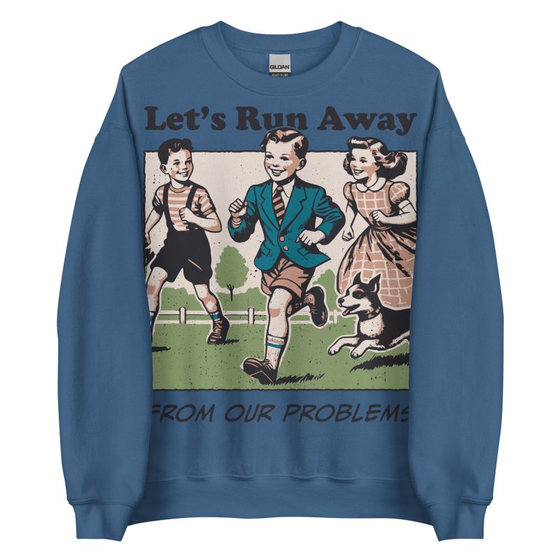 RETRO - Run Away Sweatshirt - Bild 4
