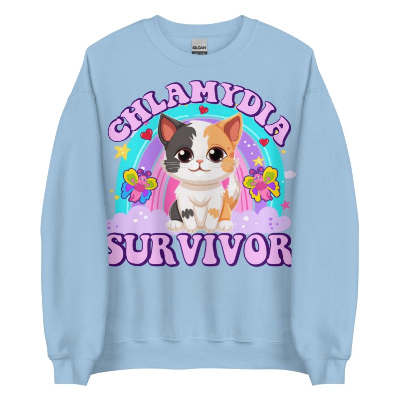 FUNNY - Chlamydia Survivor Sweatshirt - Bild 7