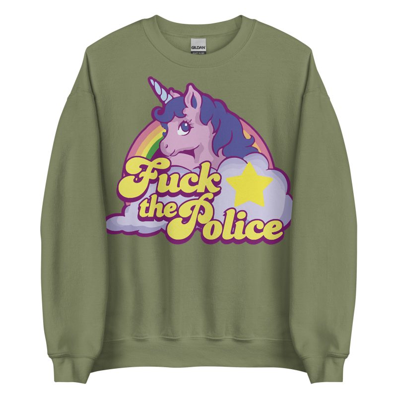 UNICORNS - Fuck The Police Sweatshirt - Bild 9