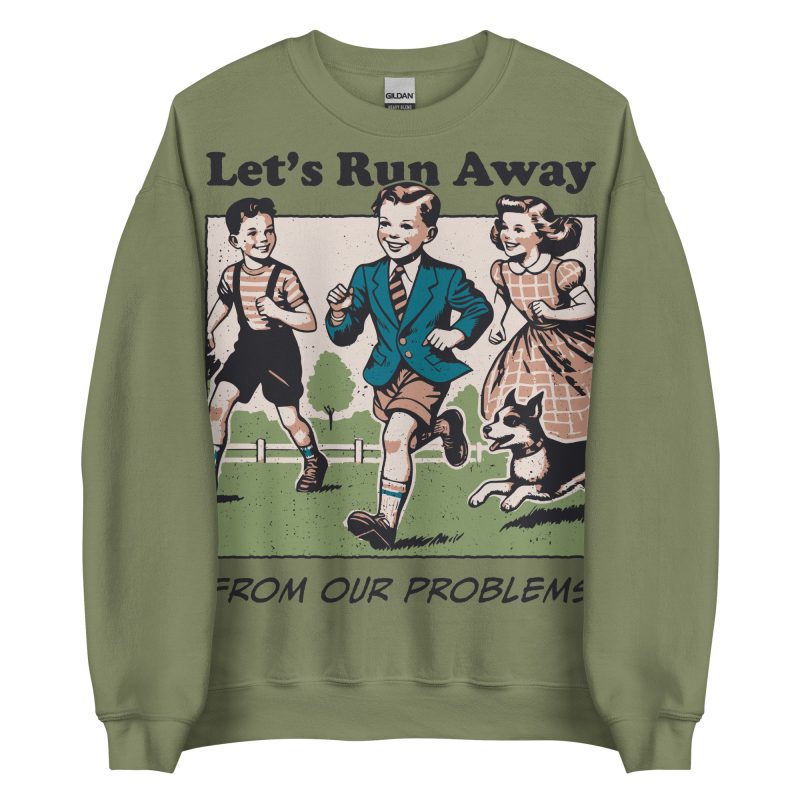 RETRO - Run Away Sweatshirt - Bild 5