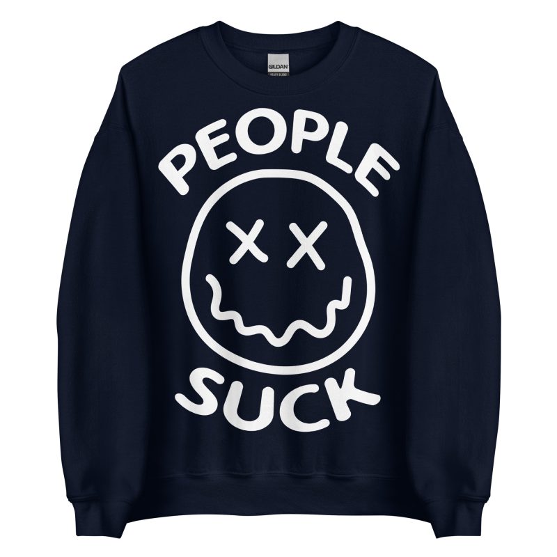 FUNNY - People Suck Sweatshirt - Bild 2