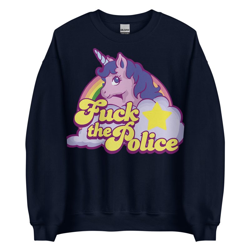 UNICORNS - Fuck The Police Sweatshirt - Bild 3