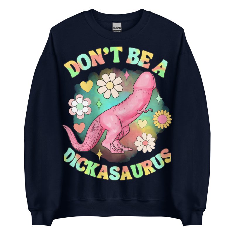 FUNNY - Dickasaurus Sweatshirt - Bild 2