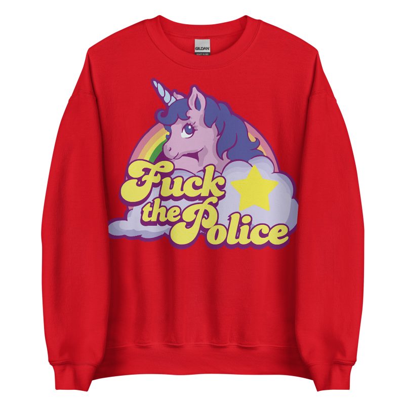 UNICORNS - Fuck The Police Sweatshirt - Bild 5