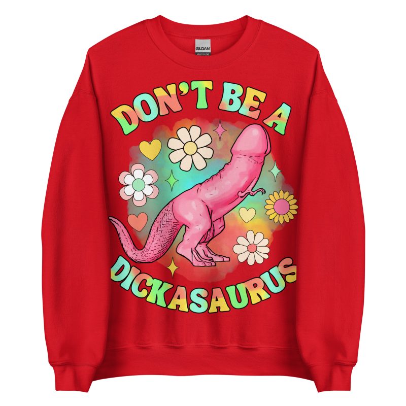FUNNY - Dickasaurus Sweatshirt - Bild 4