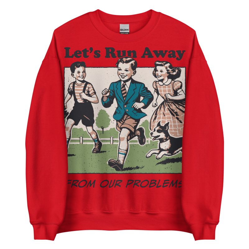 RETRO - Run Away Sweatshirt - Bild 2