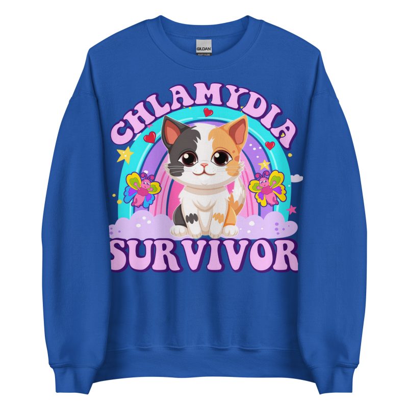 FUNNY - Chlamydia Survivor Sweatshirt - Bild 5
