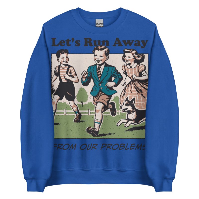 RETRO - Run Away Sweatshirt - Bild 3
