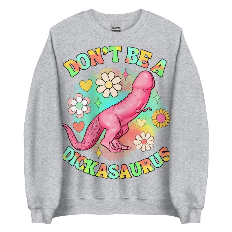 FUNNY - Dickasaurus Sweatshirt - Bild 9