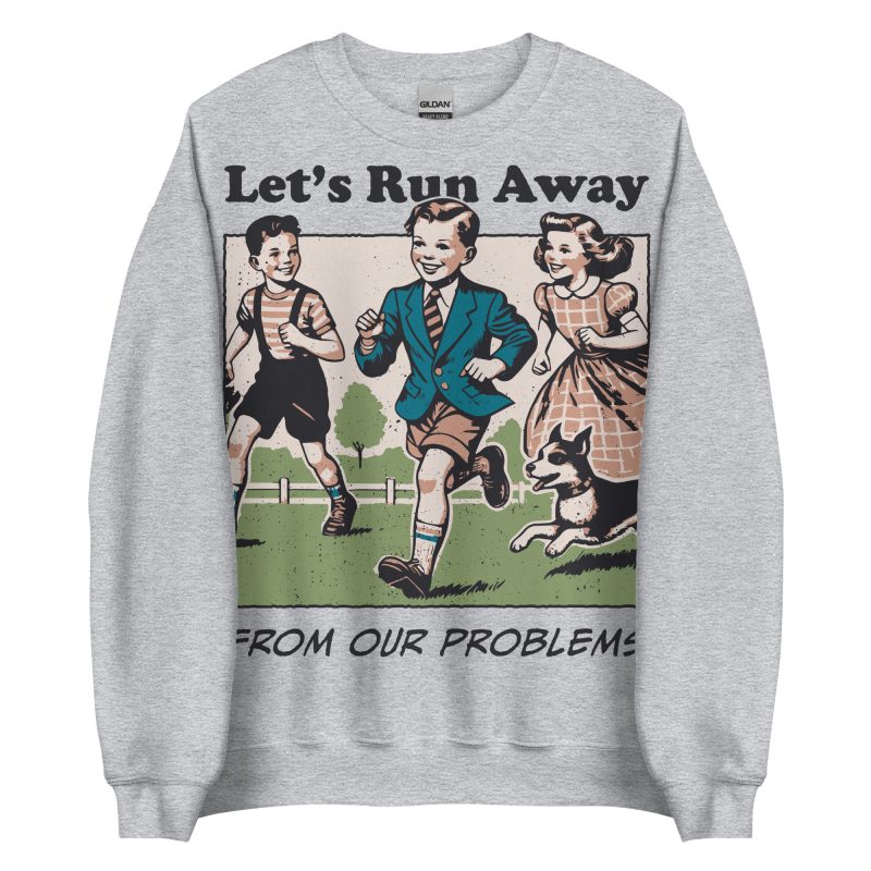 RETRO - Run Away Sweatshirt - Bild 7