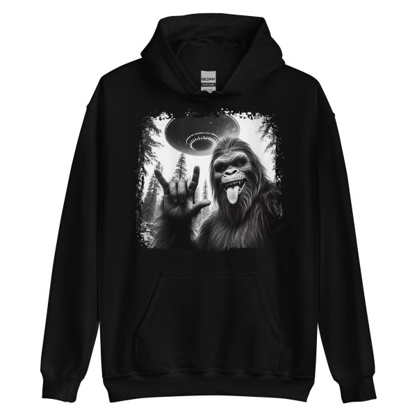 ALIENS - Bigfoot & UFO Hoodie