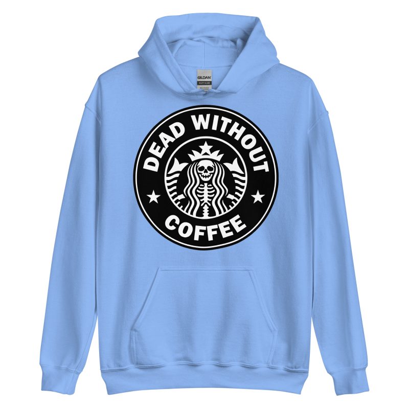 QUOTES - Dead Without Coffee Hoodie - Bild 12