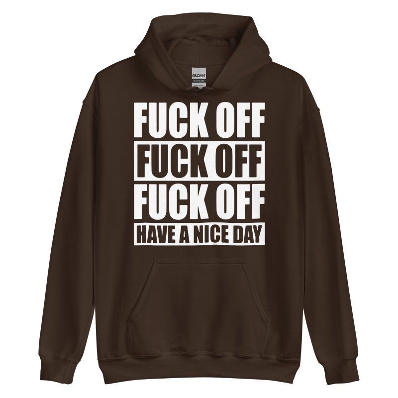QUOTES - Fuck Off Hoodie - Bild 3