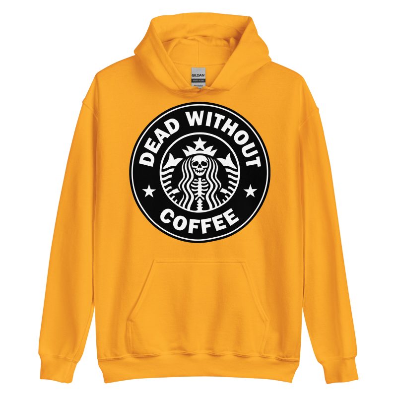 QUOTES - Dead Without Coffee Hoodie - Bild 13