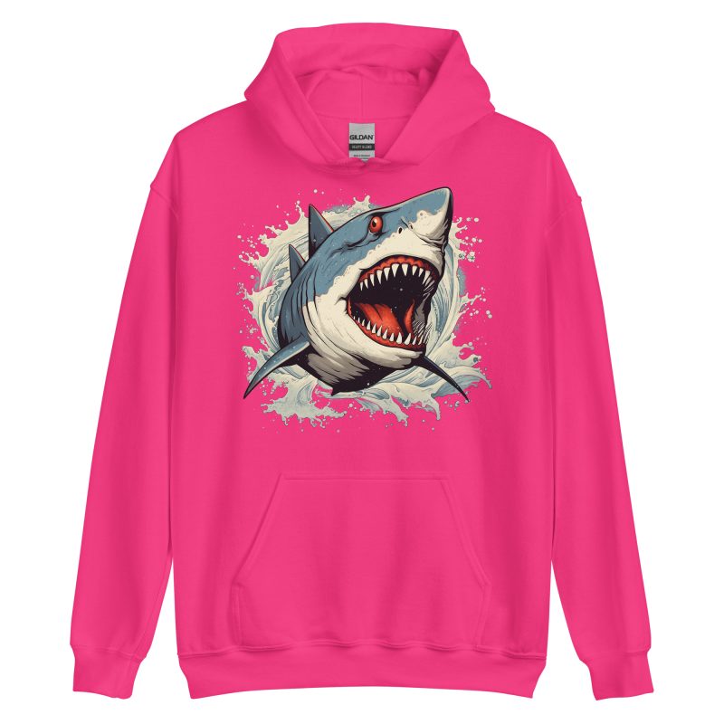 GRAPHIC - Retro Shark Hoodie - Bild 8