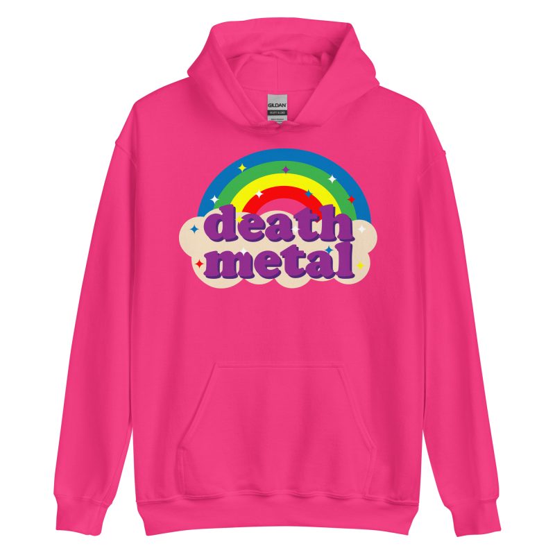 QUOTES - Death Metal Rainbow Hoodie