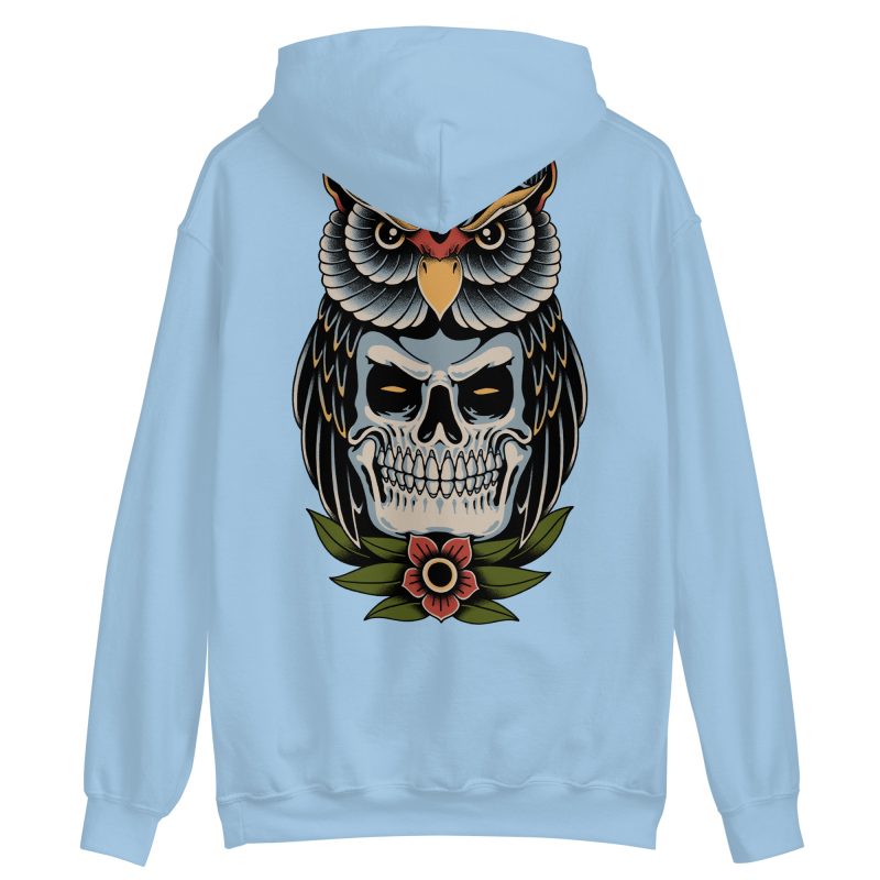 TATTOO - Owl Skull Hoodie - Bild 13